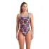 Arena - costum inot femei intreg - Donuts Swimsuit Challenge Back - Black - Multi I Blue I River