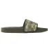 The North Face - slapi Base Camp Slides III M - verde Military Olive StippLED Camo Print | TNF Black