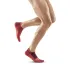 CEP - sosete compresie scurte - The Run Socks No Show - Rosu