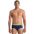 Arena - costum inot barbati - slip - One Biglogo LW SH - Navy I Soft Green
