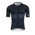 Force - Bluza ciclism maneci scurte Points - negru bleumarin
