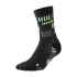 CEP - sosete compresie medii - the run limited 2024.2 socks mid cut W - cream | neon yellow