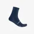 Castelli - sosete ciclism - Espresso 12 Sock - albastru belgian