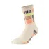 CEP - sosete compresie medii - the run limited 2024.2 socks mid cut W - cream | neon yellow