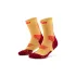 CEP - sosete compresie peste glezna - run socks mid cut 5.0 - marigold | burgundy