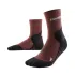 CEP - sosete compresie medii - light merino socks hiking mid cut v3 - brown