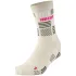 CEP - sosete compresie medii - the run limited 2024.2 socks mid cut W - cream | neon yellow