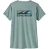 Patagonia - tricou - W Capilene Cool Daily Graphic Waters - Albastru
