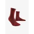 CEP - sosete compresie medii - pinstripe socks running mid cut - red