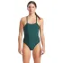 Finis - Costume de baie intreg pentru femei - Skinback Solid - negru