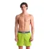Arena - short inot barbati - Team Stripe Beach Boxer - Arctic-Lime-Mangrove
