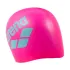 Arena - casca inot silicon - Big Logo - Plum I Bright I Coral