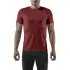 CEP - tricou tehnic - run shirt round neck short sleeve - dark red