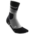 CEP - sosete compresie medii - max cushion hiking merino mid-cut - grey I black